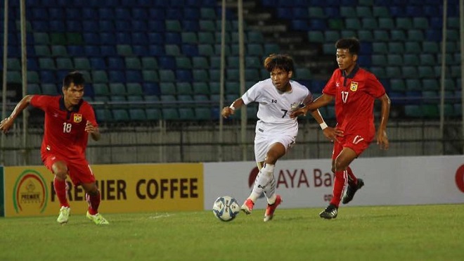 U18 Thái Lan suýt hòa Lào ở lượt trận thứ hai giải U18 Đông Nam Á 2017