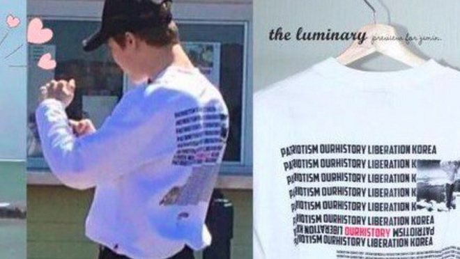 BTS đến thăm nạn nhân bom nguyên tử sau scandal 'áo phông Jimin'