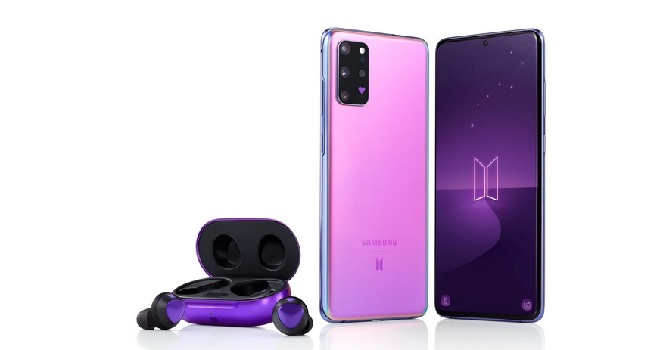 BTS, Điện thoại BTS, BTS kết hợp Samsung ra mắt điện thoại, có gì trong điện thoại BTS Samsung, Samsung Galaxy S20 BTS