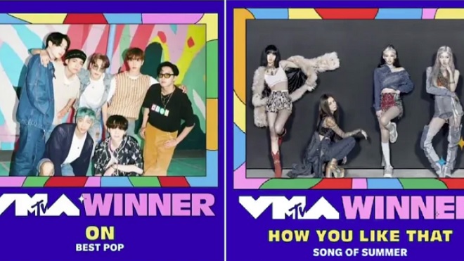 BTS, Blackpink làm nên lịch sử tại MTV VMA 2020