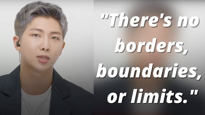 BTS. RM BTS. RM đáp trả antifan. BTS antifan. Chuyện BTS hát nhạc tiếng Anh - Vimarsana News