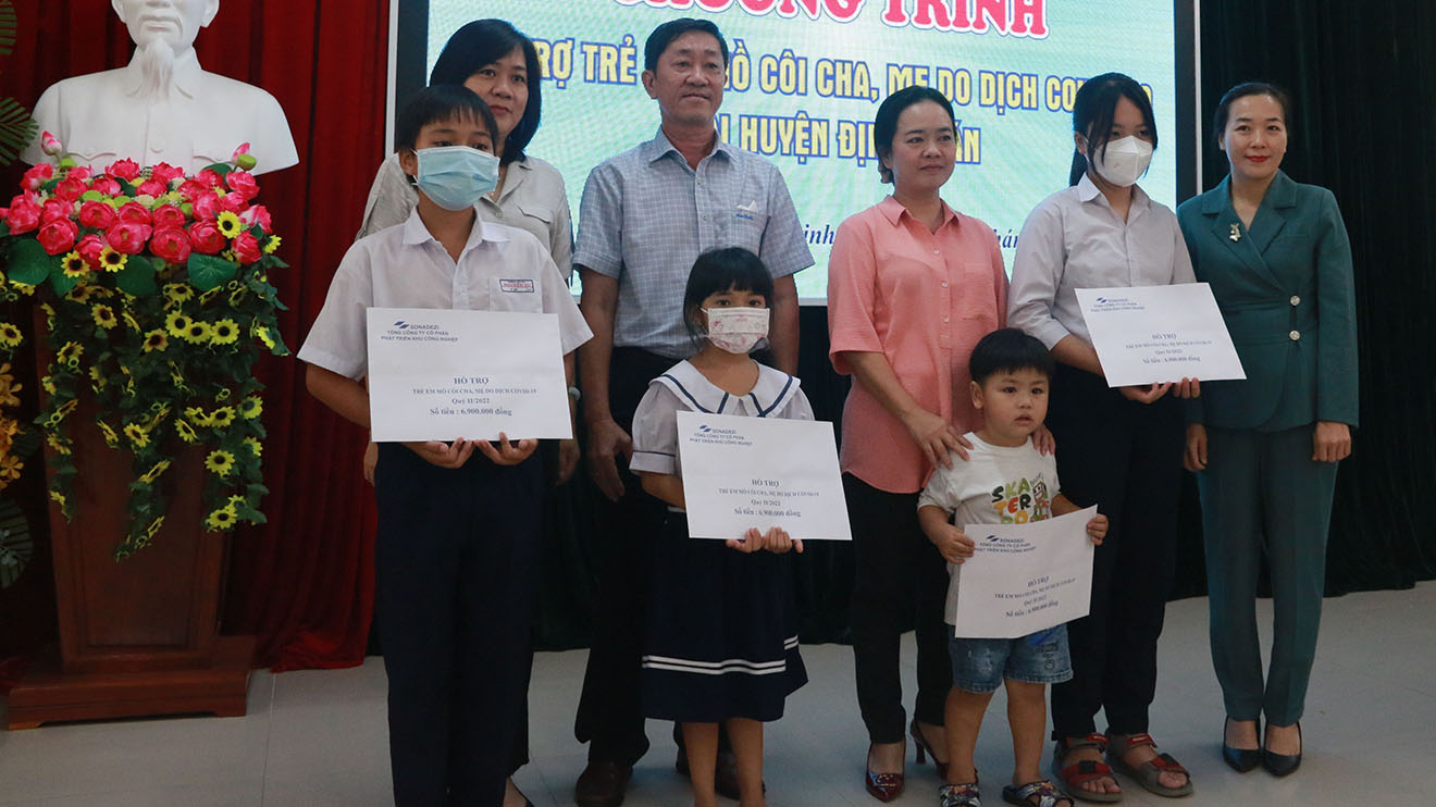 Nhiều trẻ mồ côi do Covid-19 tại Đồng Nai được hỗ trợ đến 18 tuổi