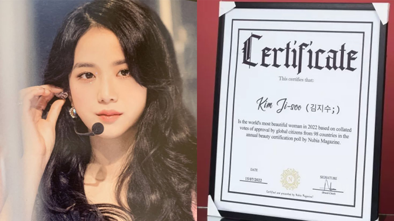 Jisoo Blackpink được vinh danh 'Người phụ nữ đẹp nhất thế giới' năm 2022