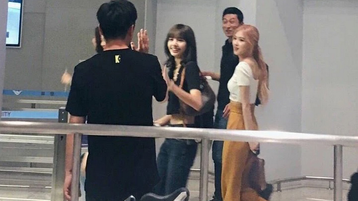 Blackpink, BLINK, Jennie, Lisa. Jisoo, Rose, Blackpink xinh đẹp tại sân bay, Blackpink lẳng lặng ra sân bay