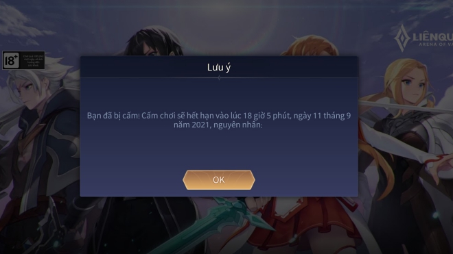 Hơn 5900 tài khoản liên quân bị khóa - Cách xử cứng rắn của ...