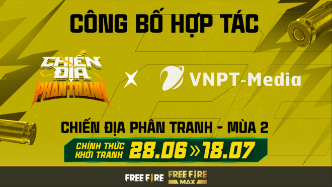 VNPT-Media chính thức là nhà tài trợ độc quyền cho Chiến địa phân tranh mùa 2 - Vimarsana News