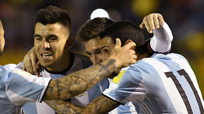 Video clip highlights bàn thắng trận Ecuador 1-3 Argentina