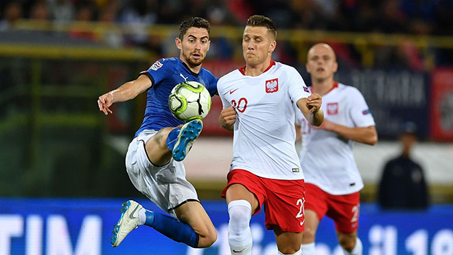 Link xem trực tiếp bóng đá, Italia vs Ba Lan, trực tiếp bóng đá, BĐTV, K+PM, Trực tiếp UEFA Nations League, Trực tiếp Bóng đá Italia đấu với Ba Lan, BXH Nations League