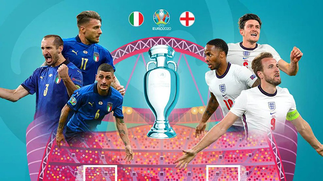 [CẬP NHẬT] Trực tiếp bóng đá Anh vs Ý, chung kết EURO 2021 (VTV3 trực tiếp)