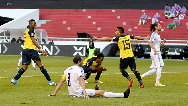TRỰC TIẾP bóng đá Uruguay vs Ecuador, vòng loại World Cup 2022 (05h30, 10/9)