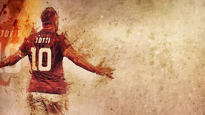 25 bức hình đẹp nhất CĐV vẽ tặng tri ân Francesco Totti