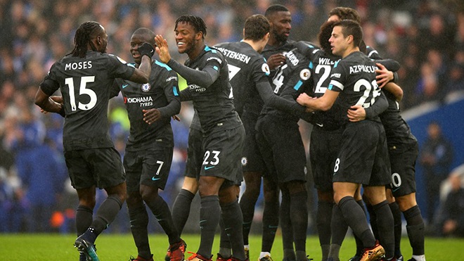 Brighton 0-4 Chelsea: Sự trở lại của nhà ĐKVĐ Premier League