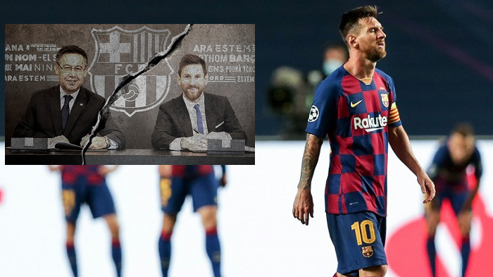 Để Messi buồn là "tội ác" của Barcelona!