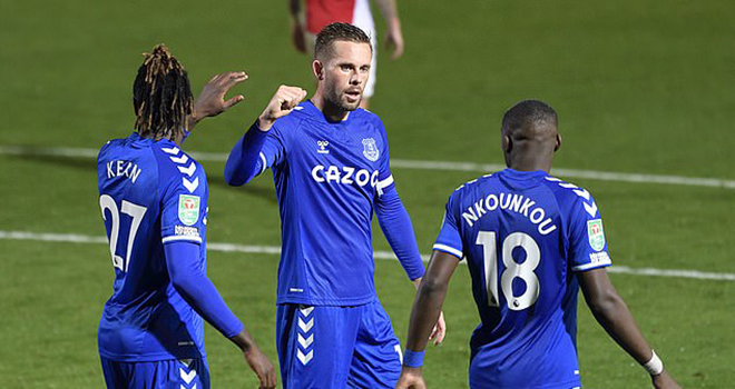Bóng đá Anh, Everton xếp đầu Ngoaị hạng Anh, Carlo Ancelotti, BXH Ngoại hạng Anh, Everton, Ancelotti, Cúp Liên đoàn, Ngoại hạng Anh, Everton thăng hoa, Everton toàn thắng