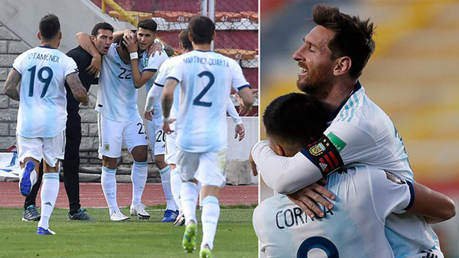 Bolivia 1-2 Argentina: Messi im tiếng, Lautaro và Correa giúp Argentina ngược dòng 