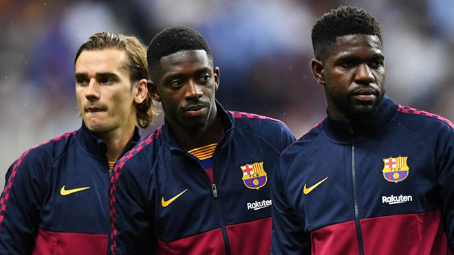 Barcelona rao bán 5 cầu thủ để bù lỗ: Có cả Dembele và Umtiti