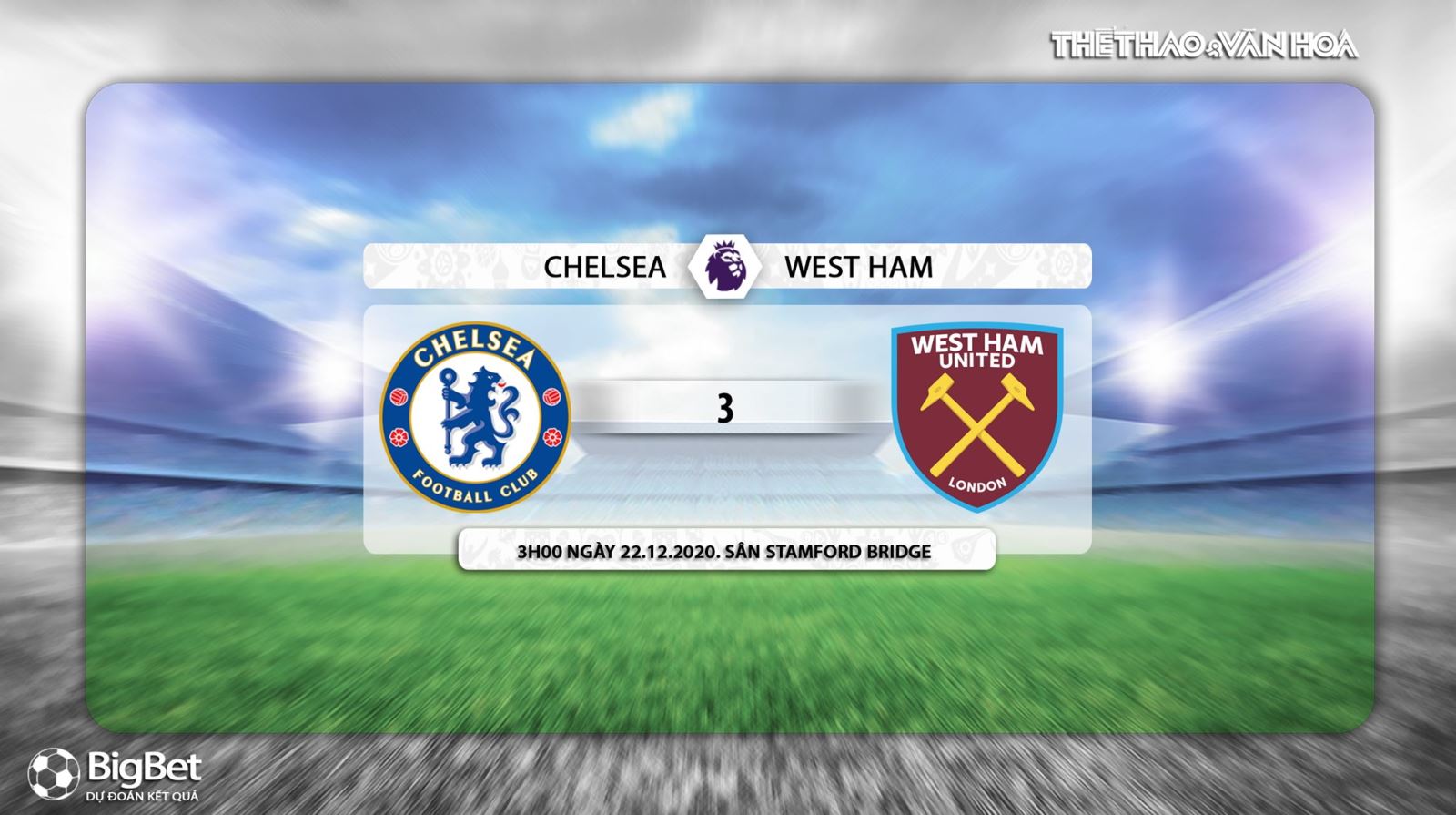 Keo nha cai. Kèo nhà cái. Chelsea vs West Ham. Trực tiếp ...