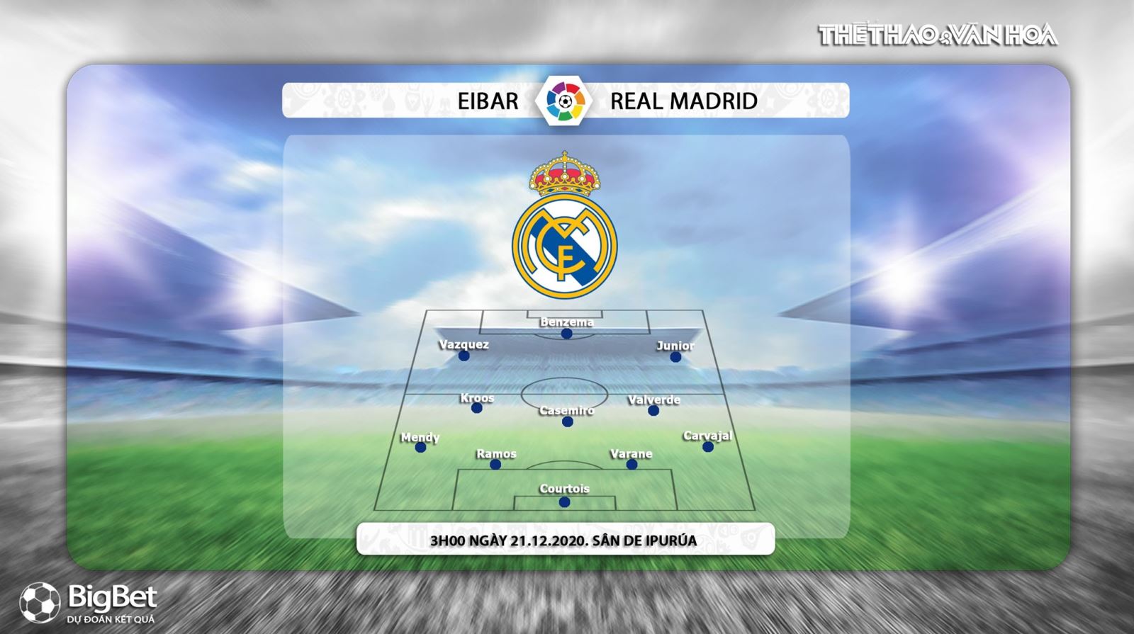 Keo nha cai, kèo nhà cái, Eibar vs Real Madrid, Trực tiếp bóng đá Tây Ban Nha, trực tiếp vòng 14 La Liga, trực tiếp Real Madrid đấu với Eibar, BĐTV. Kèo Real Madrid
