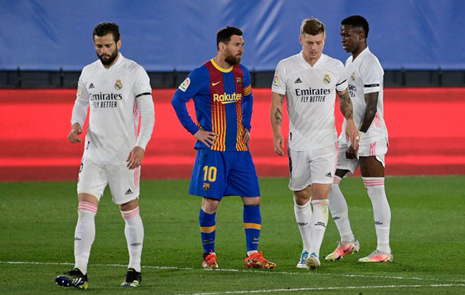 Kết quả Real Madrid Barcelona, BXH La Liga, Real phản công sắc bén, Messi cô đơn, Kết quả bóng đá, Kết quả La Liga, video Real Madrid Barcelona, cuộc đua vô địch La Liga