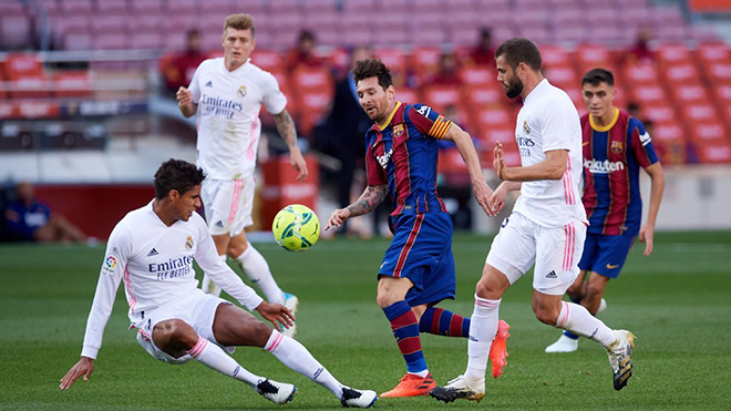Trực tiếp bóng đá Tây Ban Nha: Real Madrid vs Barcelona (02h00, 11/4)