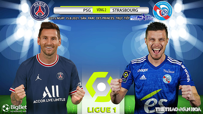 Soi kèo nhà cái PSG vs Strasbourg và nhận định bóng đá Pháp Ligue 1 (02h00, 15/8)