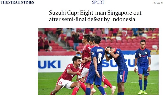 Singapore vs Indonesia, trọng tài, AFF Cup 2021, trọng tài gây tranh cãi, ket qua bong da AFF Cup 2021, ket qua ban ket AFF Cup, tin tuc AFF Cup 2021 hom nay