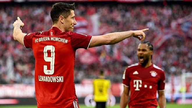 Kết quả bóng đá Bayern 3-1 Dortmund, video Bayern Dortmund, Bayern vô địch Bundesliga, Bayern lập vô số kỷ lục, kết quả Bundesliga, bảng xếp hạng Bundesliga, Lewandowski