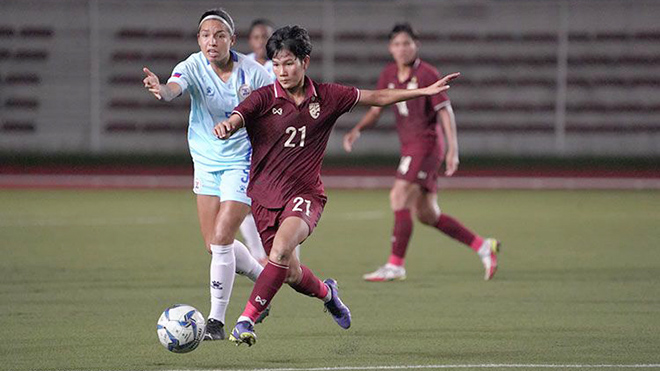 VTV6 TRỰC TIẾP bóng đá nữ Thái Lan vs nữ Philippines, chung kết bóng đá nữ Đông Nam Á (18h30, 17/07)
