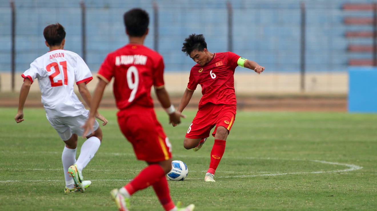 VTV6 TRỰC TIẾP bóng đá U16 Việt Nam vs U16 Indonesia, U16 Đông Nam Á (20h00, 6/8)