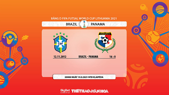 kèo nhà cái, soi kèo Brazil vs Panama, nhận định bóng đá, keo nha cai, nhan dinh bong da, kèo bóng đá, Brazil, Panama, tỷ lệ kèo, Ngoại hạng Futsal World Cup 2021