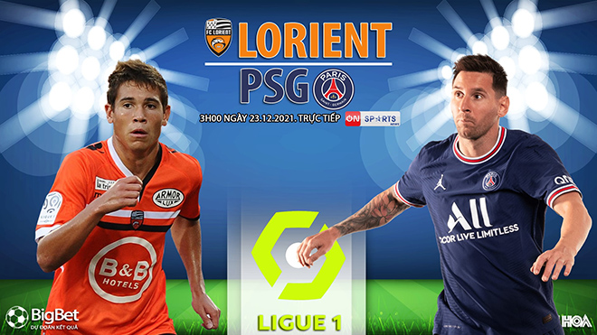 Soi kèo nhà cái Lorient vs PSG. Nhận định, dự đoán bóng đá Ligue 1 (3h00, 23/12)