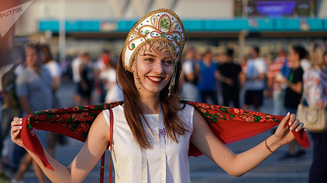 Saint Petersburg có nhiều fan nữ xinh đẹp nhất World Cup 2018