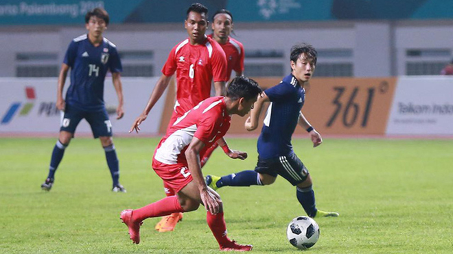 U23 Nhật Bản thắng tối thiểu Nepal trong trận ra quân