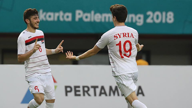 Nhận diện U23 Syria: Đối thủ của U23 Việt Nam tại tứ kết ASIAD 18 mạnh tới cỡ nào?