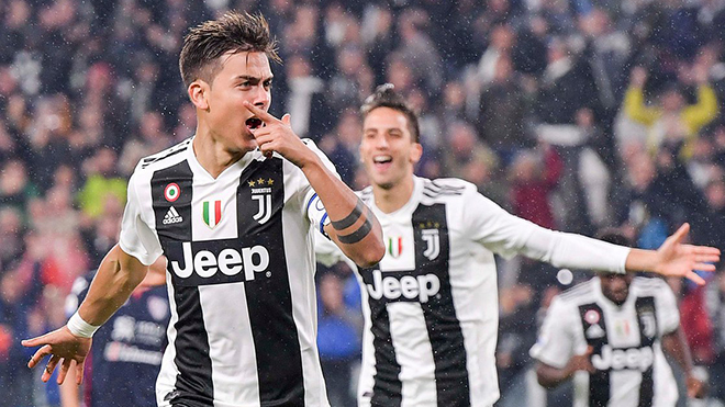 VIDEO Juventus 3-1 Cagliari: Dybala toả sáng trong ngày Ronaldo tịt ngòi