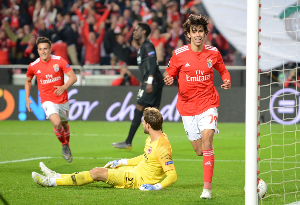 MU, Chuyển nhượng MU, Man United, Joao Felix, Joao Felix lập hat-trick, Benfica vs Schalke, video Benfica 4-2 Schalke, Cúp C2 châu Âu, Joao Felix MU, Joao Felix Benfica