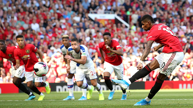 ket qua bong da, MU vs Crystal Palace, bang xep hang bong da Anh, bảng xếp hạng Ngoại hạng Anh, kết quả bóng đá, kết quả MU Crystal Palace, K+, K+PM, Rashford, phạt đền