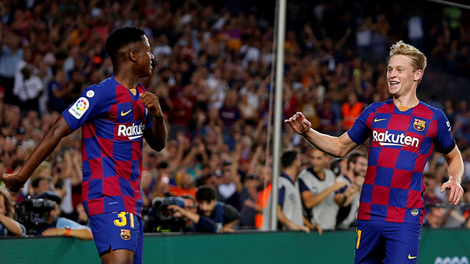 Bong da, bóng đá, lich thi dau bong da hom nay, ket qua bong da, kết quả bóng đá, tin tức bóng đá hôm nay, Barca vs Valencia, video Barca 5-2 Valencia, Ansu Fati, Suarez
