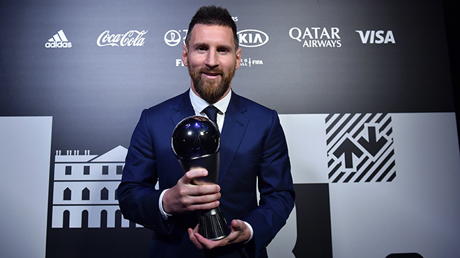 Ket qua The Best 2019, ket qua bau chon The Best 2019, truc tiep bong da, Quả bóng vàng FIFA 2019, Messi, Ronaldo, Van Dijk, FIFA The Best 2019, The Best 2019, bong da