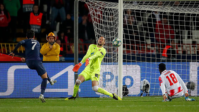 ket qua bong da hôm nay, kết quả bóng đá, ket qua bong da, kết quả Cúp C1, kết quả C1, Cúp C1, C1, Tottenham, Son Heung Min, Son, Son không ăn mừng, Andre Gomes