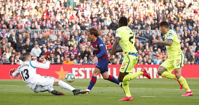 Ket qua bong da, Barca vs Getafe, Barcelona vs Getafe, video Barca 2-1 Getafe, video Barcelona vs Getafe, kết quả La Liga, kết quả Tây Ban Nha, BXH La Liga, bóng đá, kqbd